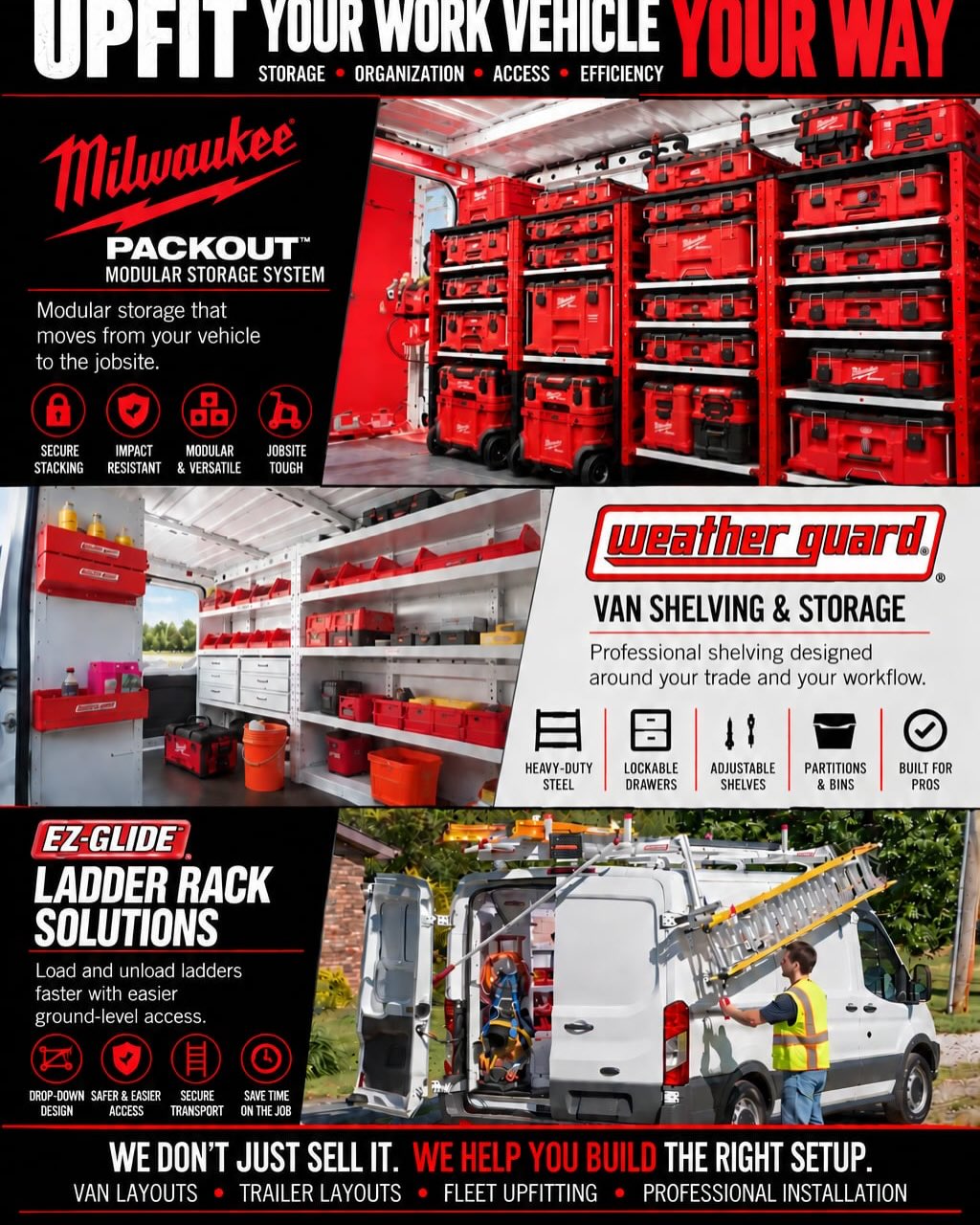 It’s almost that time of the year to upgrade your fleet! Give us a call at (941)-919-6464 
Or swing by a 3000 square foot showroom to discuss your vehicle outfit needs!
5121 15th Street East Bradenton,Florida 34203